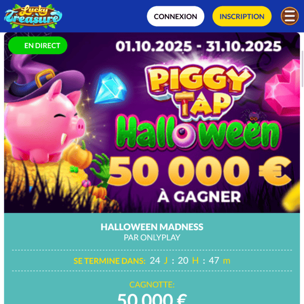 Lucky Treasure Casino — Tournoi Big Sunday Blast